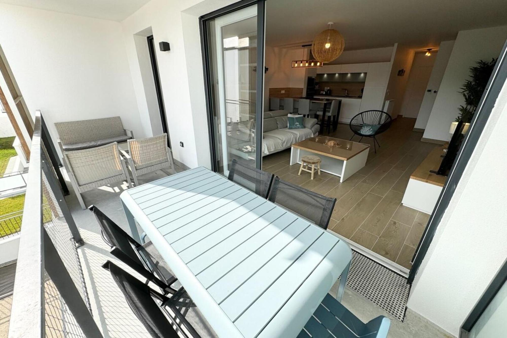 T3 De Standing Plein Bourg - 100m Des Plages Apartment *