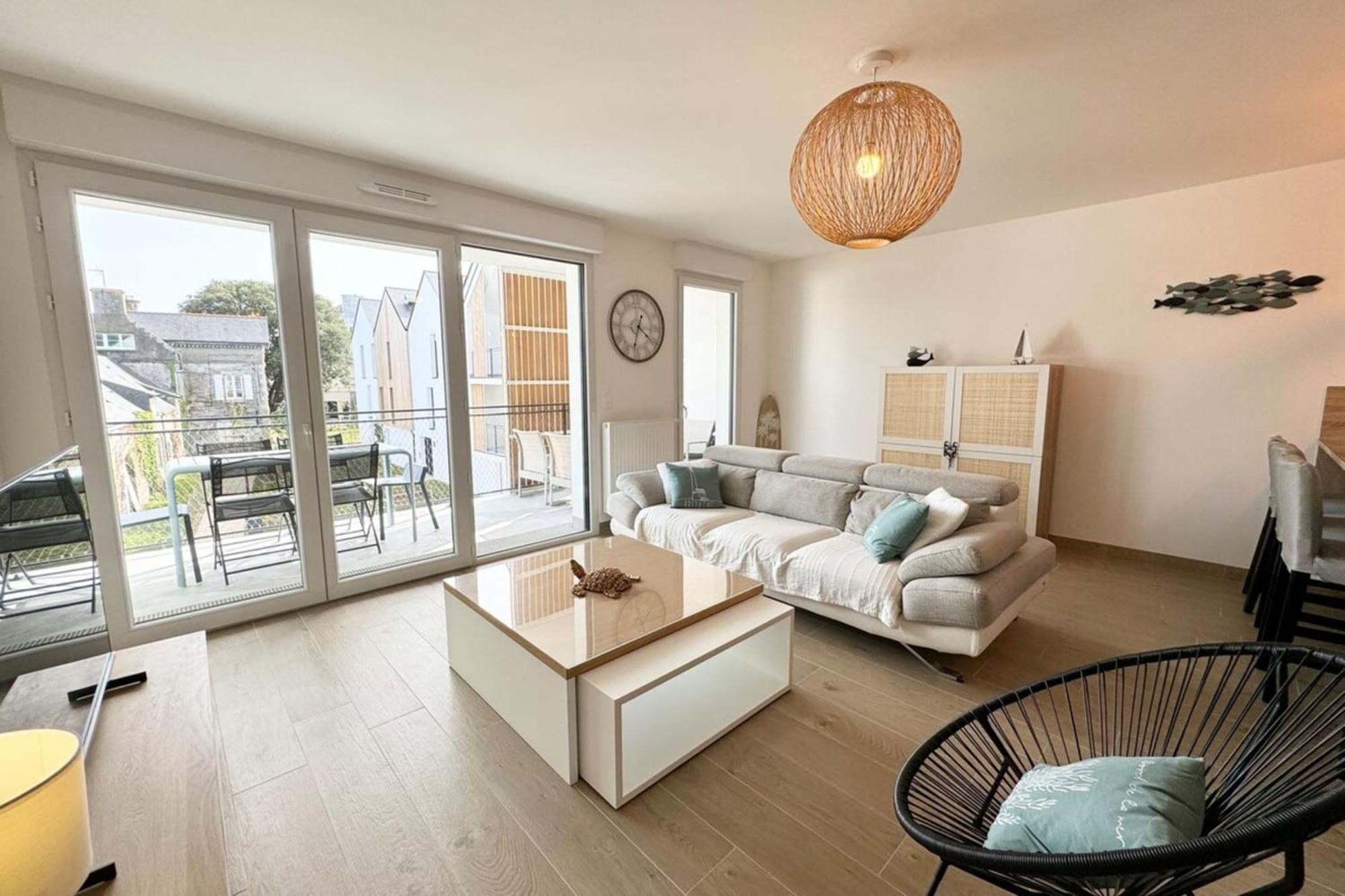 Appartement T3 De Standing Plein Bourg - 100m Des Plages *